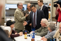 November 8, 2019: Senator Lindsey Williams attends luncheon to honor veterans.