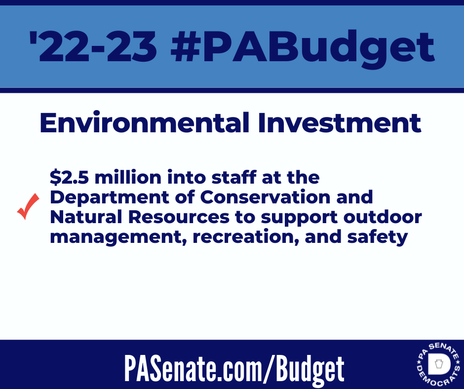 2022-23 State Budget: Environmental Investment 2022-23 State Budget: Environmental Investment